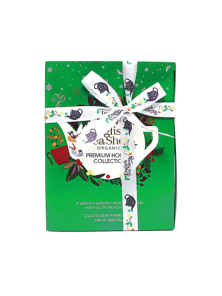 ENGLISH TEA SHOP Teegeschenk mit Schleife Holiday Collection Grün BIO grün